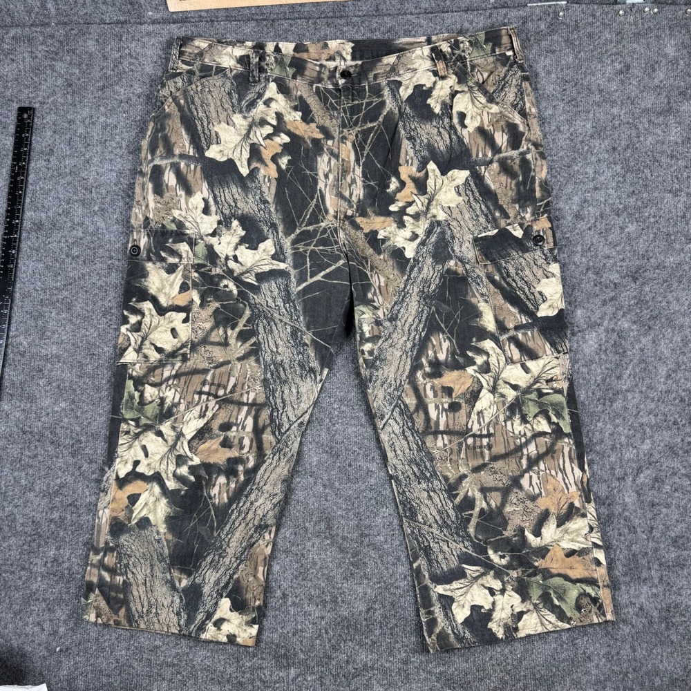 Field & Stream Cargo Pants Mens Size 46 Camo Relaxed Fit Outdoor Utility Pockets